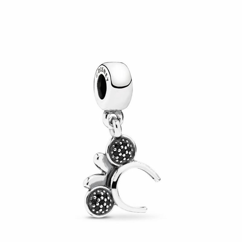 Pandora Disney Minnie Headband Dangle Charm Clearance NZ, Sterling Silver (274163-ZOG)